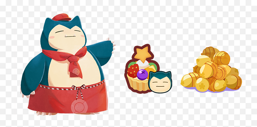 An Enormous Customer Snorlax Is Here Pokémon Café Mixu0027s Emoji,Happy Thursday Clipart