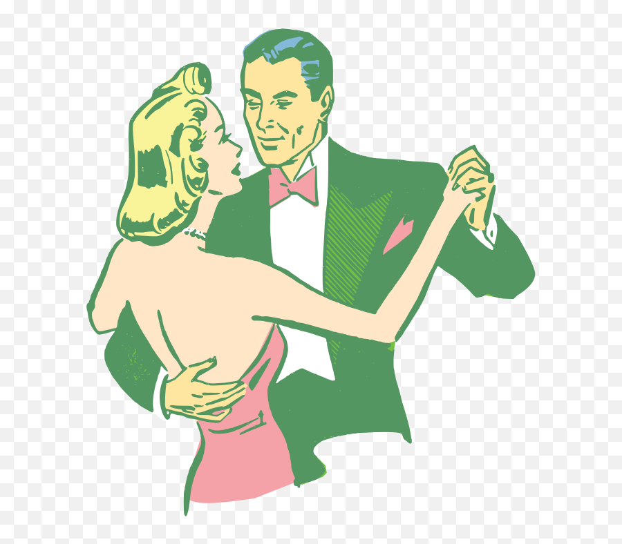 Free Clipart Dancing Couple Colorized Simanek Emoji,Dancing Couple Clipart