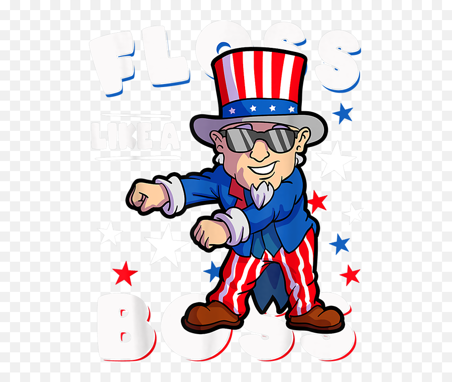 Uncle Sam Floss Like A Boss 4th July Funny Dance Boy Kids Weekender Tote Bag Emoji,Kids Dancing Clipart