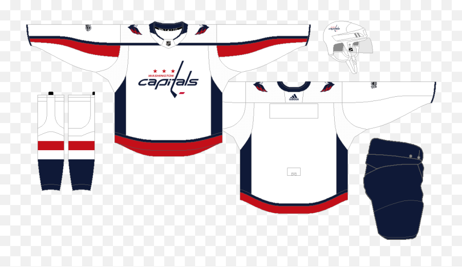 Washington Capitals - The Nhl Uniform Matchup Database Emoji,Washington Capitals Logo Png
