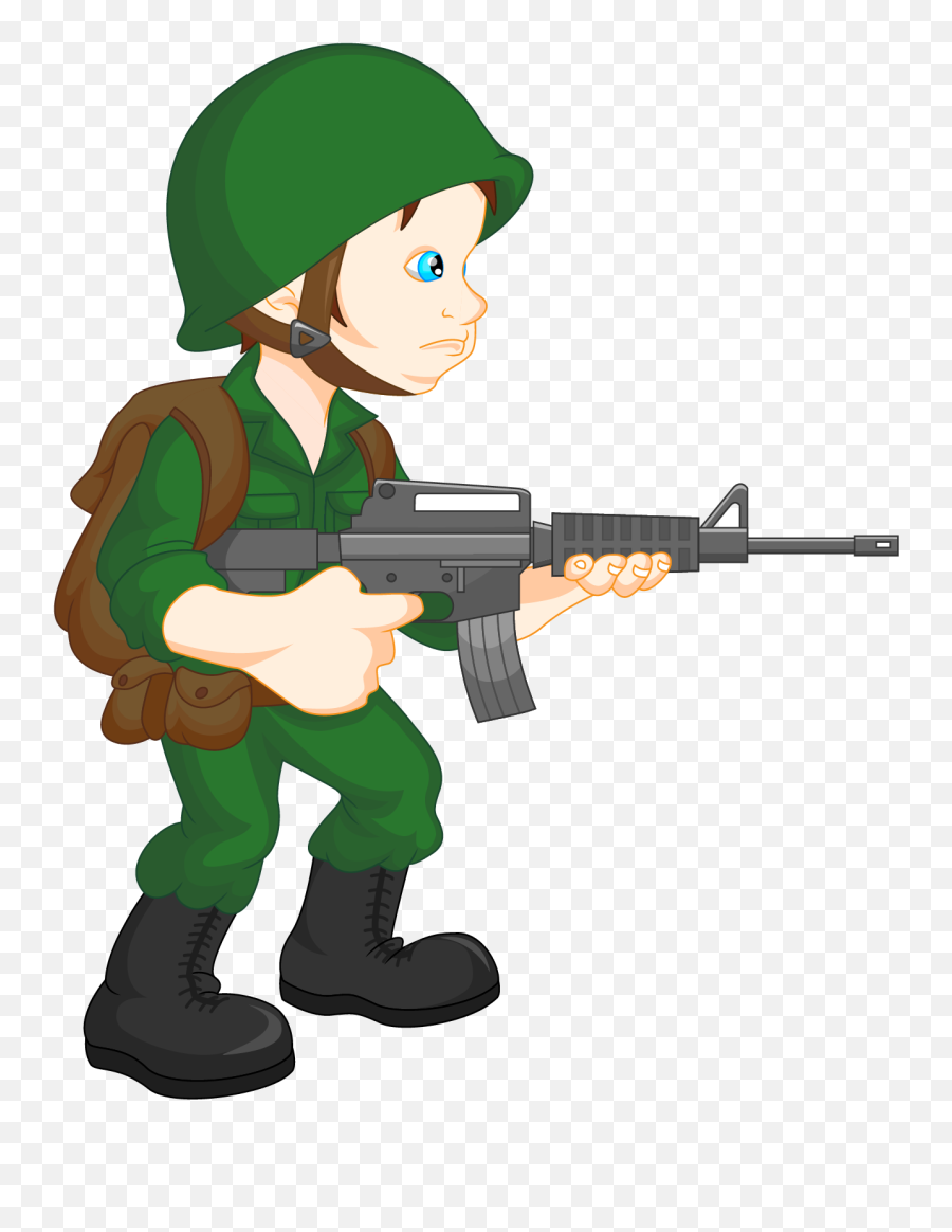 Clipart Girl Soldier Clipart Girl Soldier Transparent Free - Clip Art Soldier Emoji,Soldier Clipart