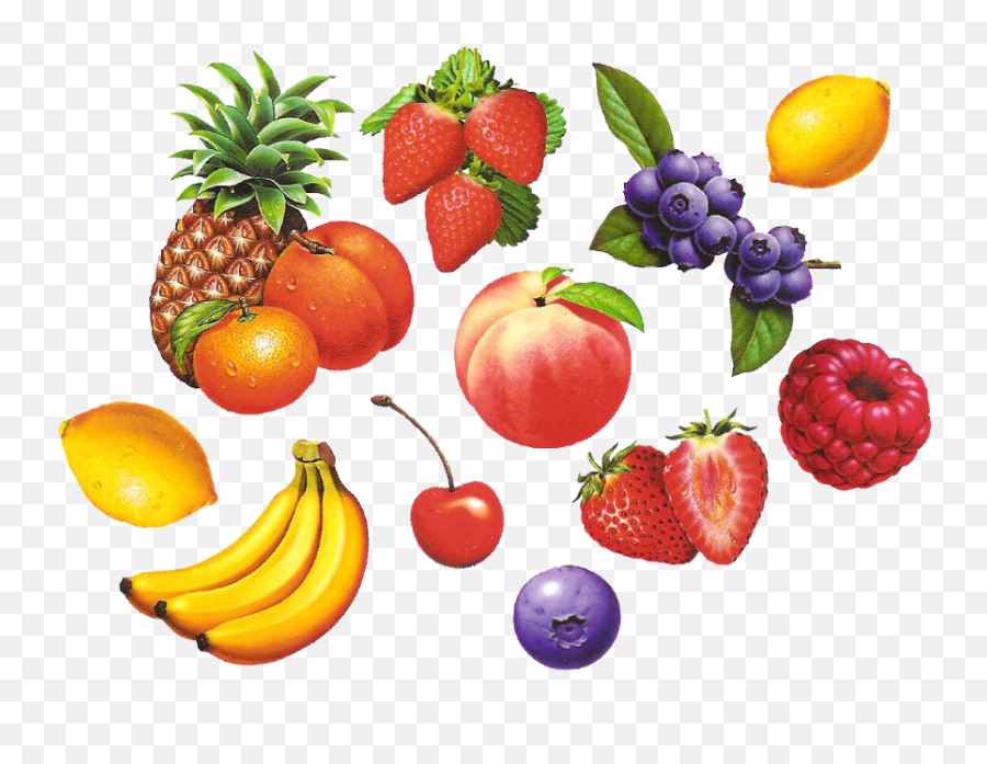 Tropical Fruit Drawing Image Clip Art - Tropical Fruit Drawing Png Emoji,Fruit Png