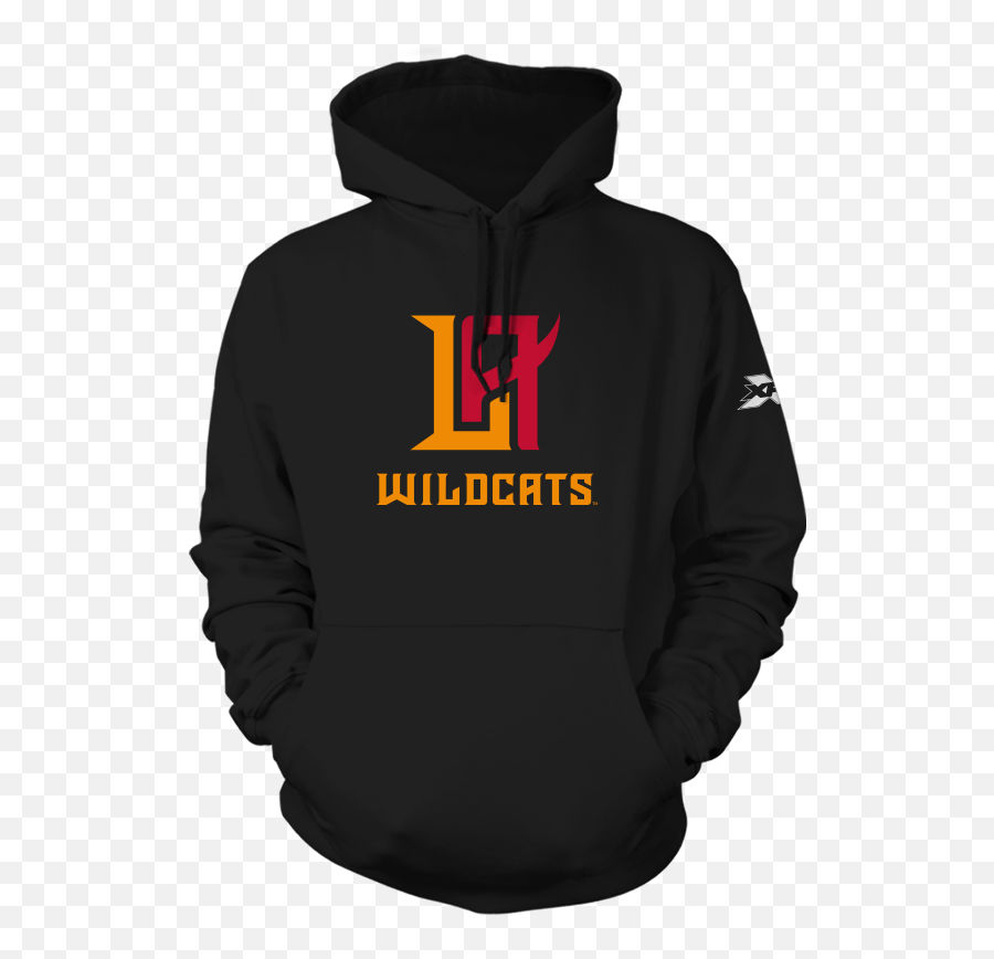 Los Angeles Wildcats Logo Pullover Hood - If You Can Read This You Re Too Close Hoodie Emoji,Wildcats Logo