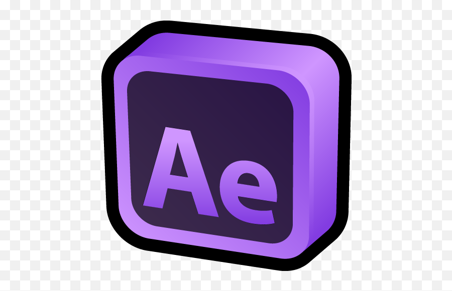 Adobe After Effects Vector Icons Free - Adobe After Effect 3d Logo Emoji,After Effects Logo