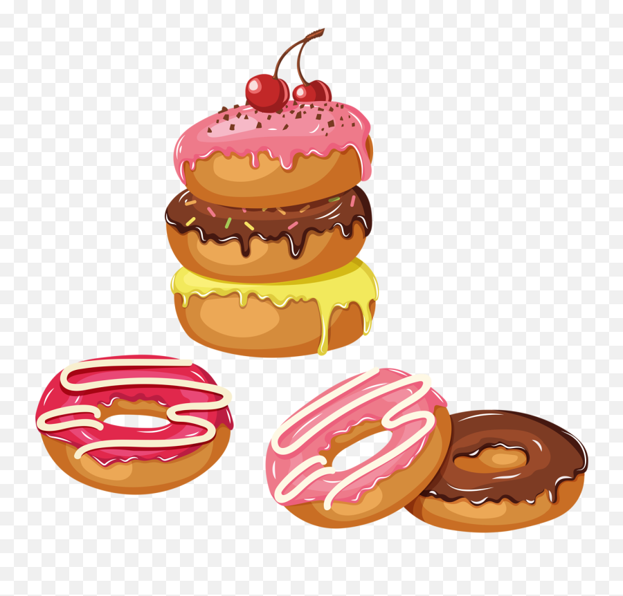 Donut Png - Pczki Emoji,Donut Png