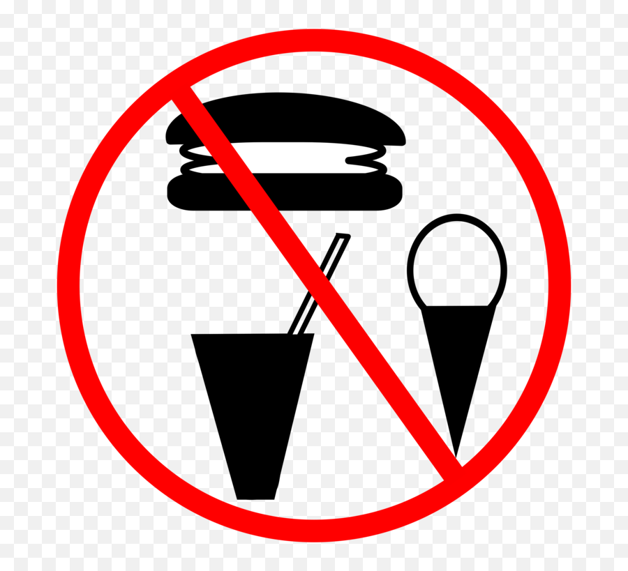 Free Snacks Cliparts Sign Download - Food Not Allowed Clipart Emoji,Snacks Clipart