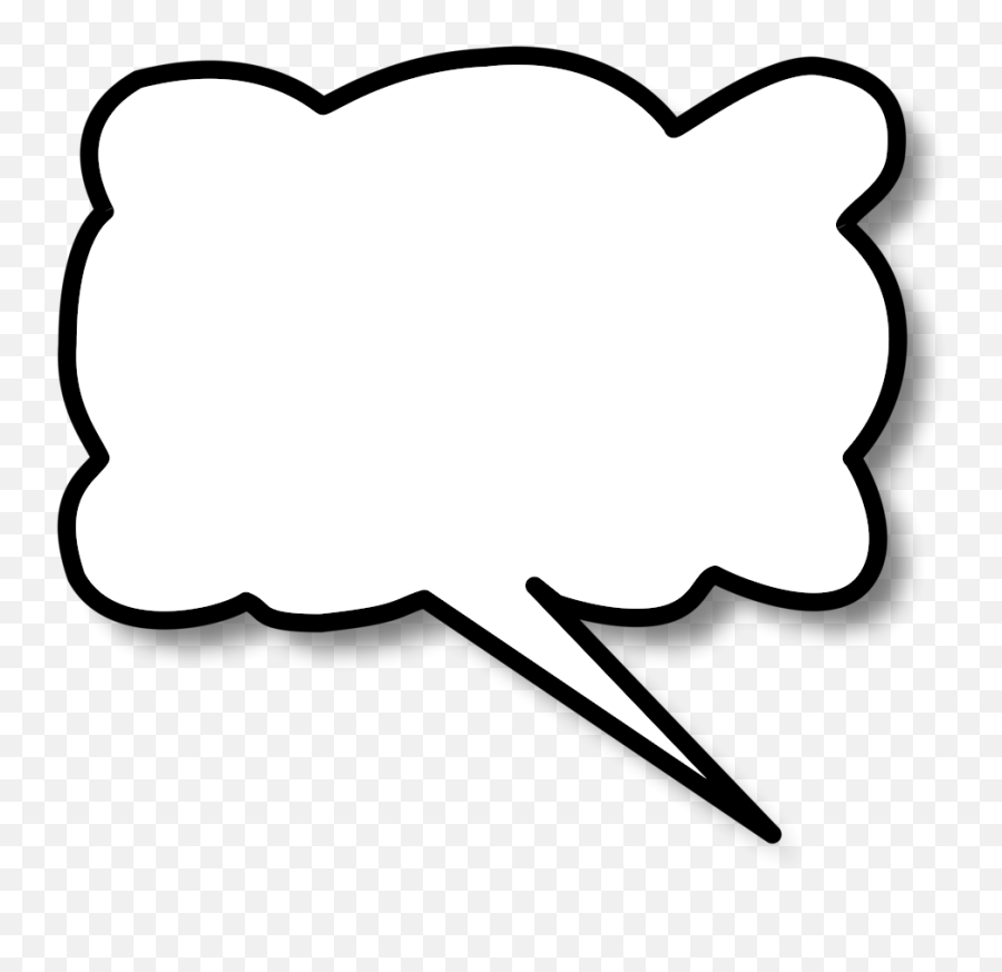 Library Of Comic Talk Bubble Graphic Download Png Files - Cloud Callouts Clipart Emoji,Talk Clipart