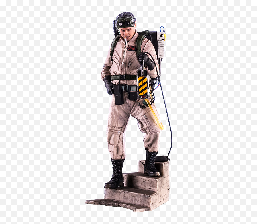 Ray Stantz Statue Ghostbusters Ghost Busters Action - Ghostbusters Statue Iron Studios Emoji,Ghostbusters Png