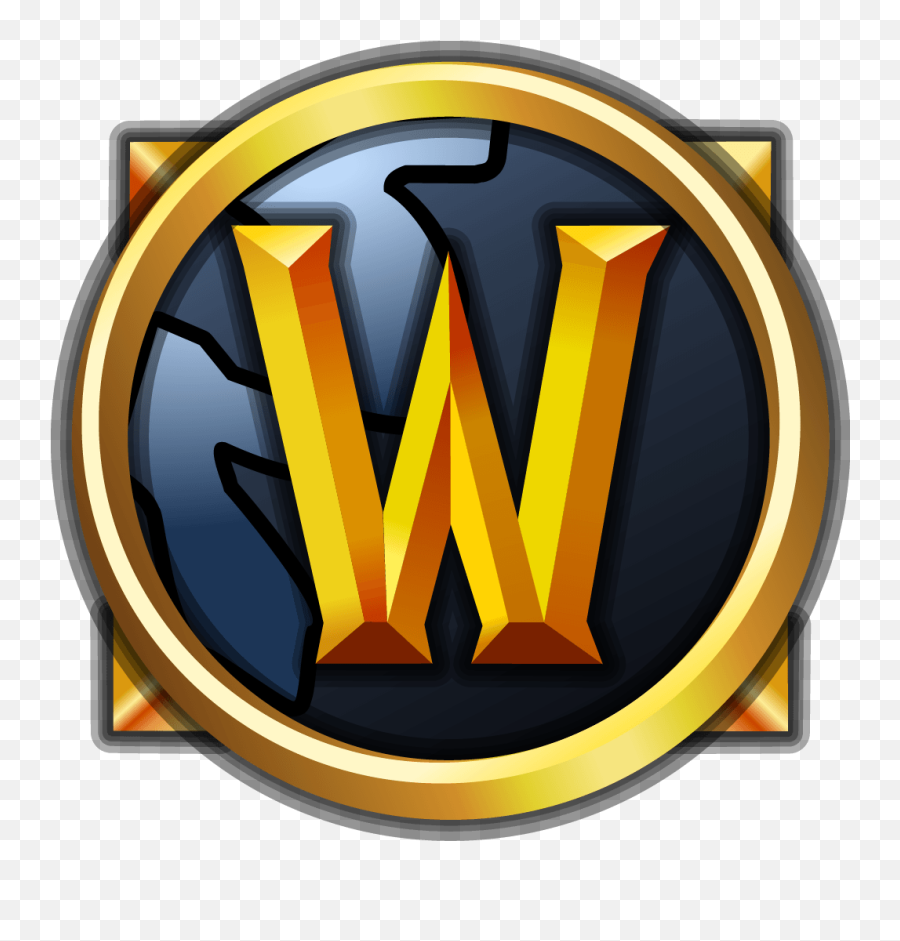 World Of Warcraft Logo Wow - Solid Emoji,Discord Logo