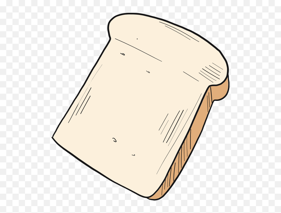Toast Bread Clipart - Bread Emoji,Bread Clipart