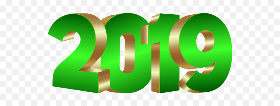 Happy New Year 2019 Free Vector And Png Transparent U2013 Free - Horizontal Emoji,Happy New Year Clipart