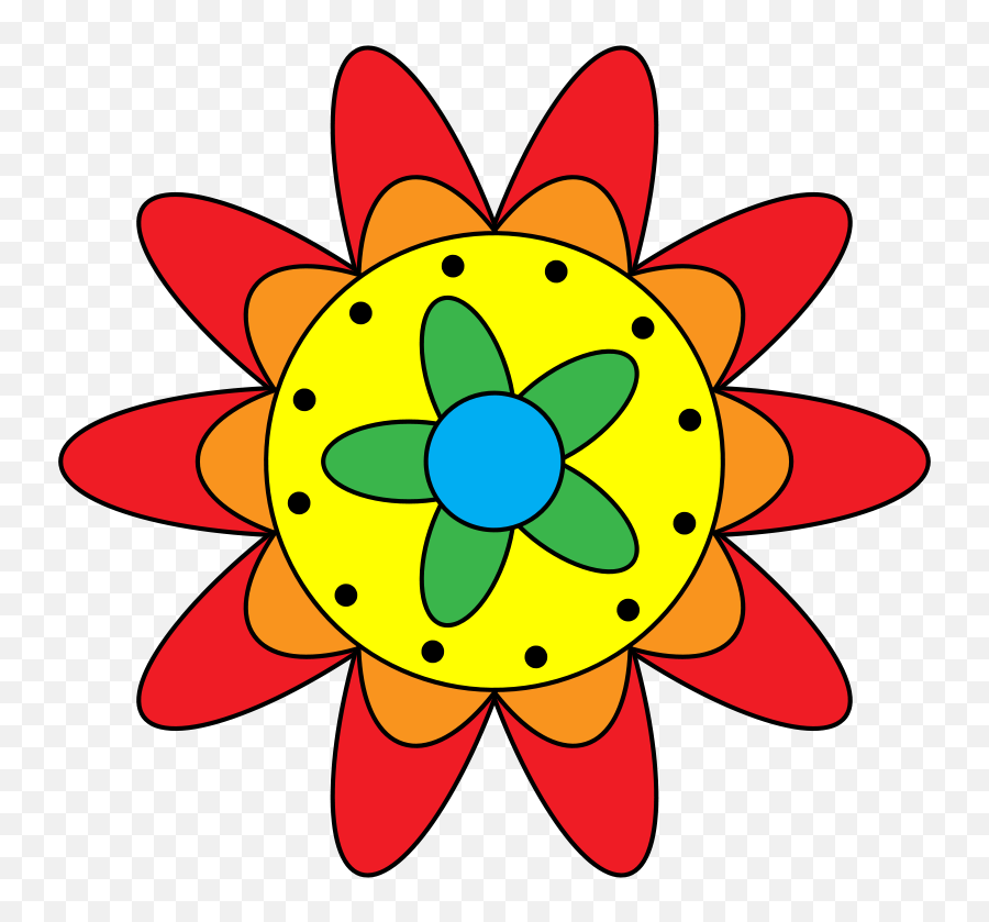 Free Clip Art Flower - Glo Man Emoji,Doodle Clipart