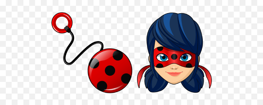 Miraculous Ladybug Cursor - Miraculous Cursor Collection Emoji,Miraculous Ladybug Logo