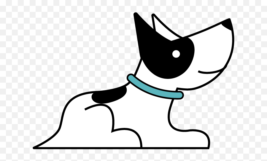 Dog Clipart Line Dog Line Transparent Free For Download On - Cartoon Dog Laying Down Clipart Emoji,Dog Clipart Black And White