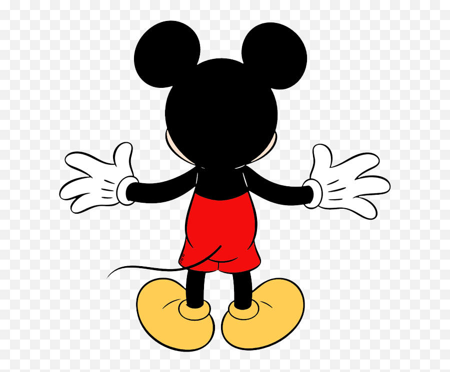 Mickey Mouse Clubhouse Logo Png - Mickey Standing Seen From Mickey Back Emoji,Mickey Mouse Logo
