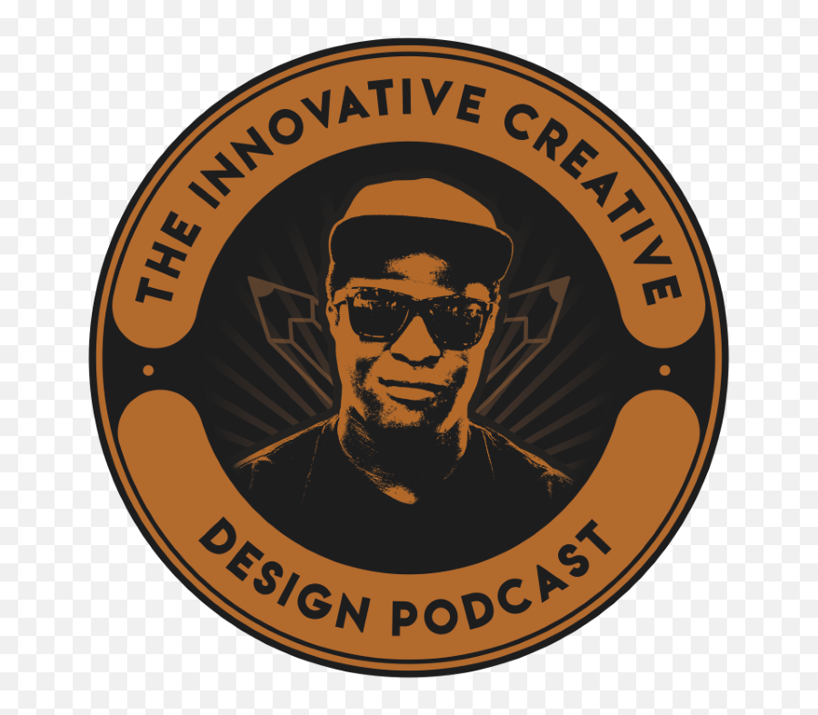 The Innovative Creative Design Podcast - Language Emoji,Podcast Logo Design