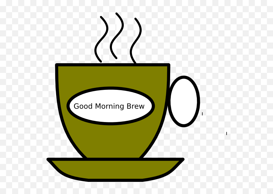 Good Morning Brew Clip Art At Clker - Animated Blingee Good Morning Friends Coffee Emoji,Good Morning Clipart