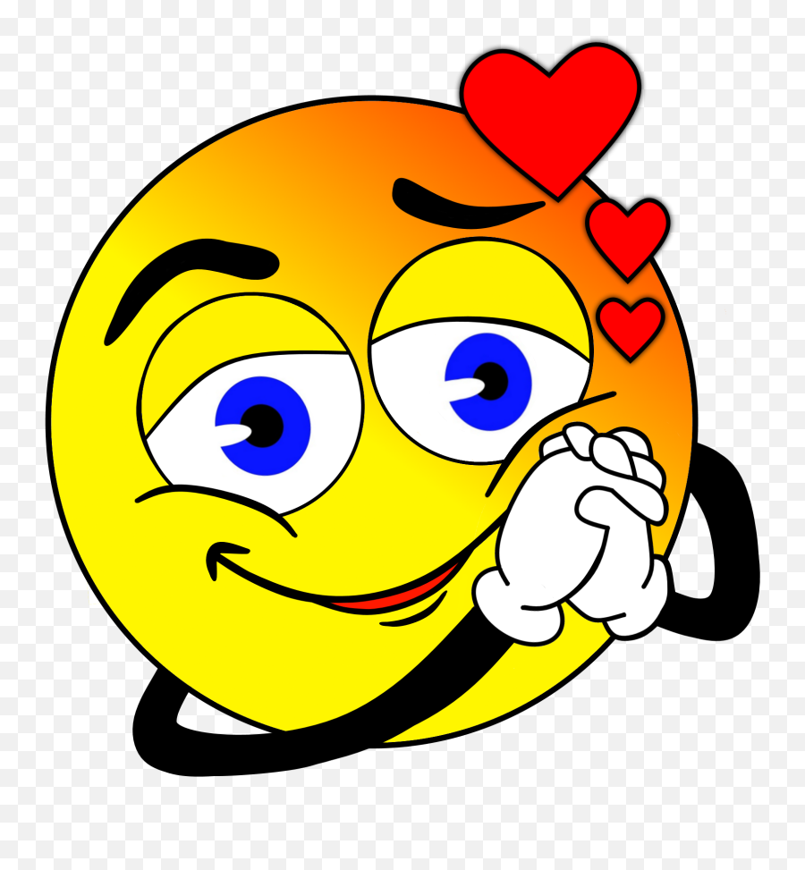 Smilie Smiley Love Yellow Face - Smilie Emoji,Emotion Clipart
