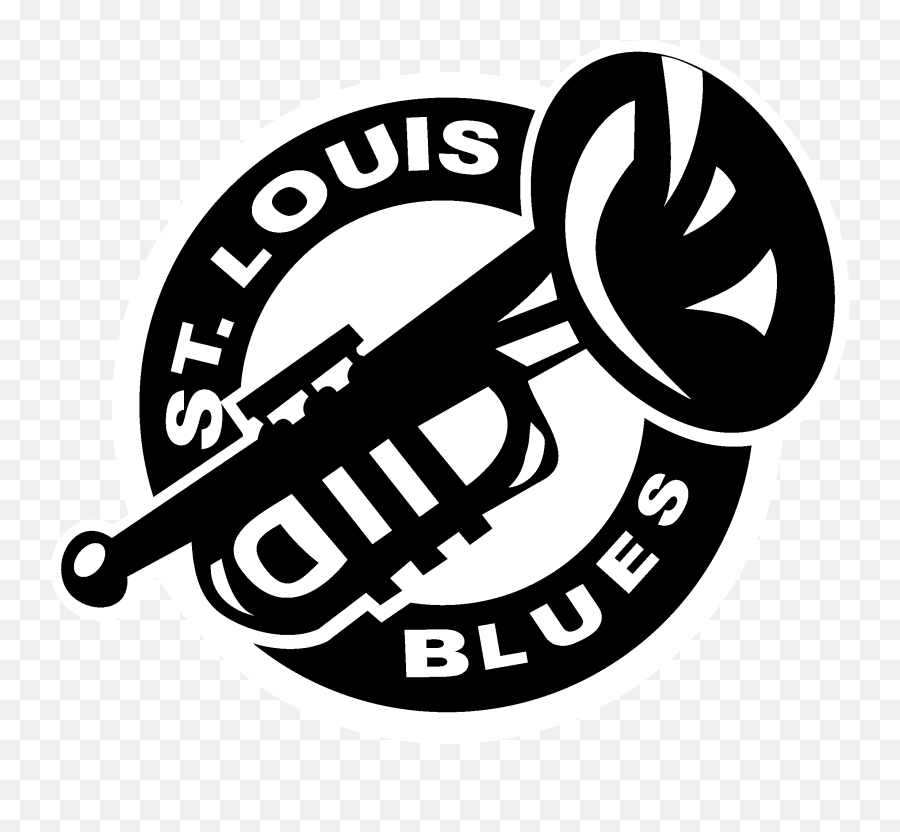 St Louis Blues Logo Png Transparent - Black St Louis Blues Logo Emoji,St Louis Blues Logo