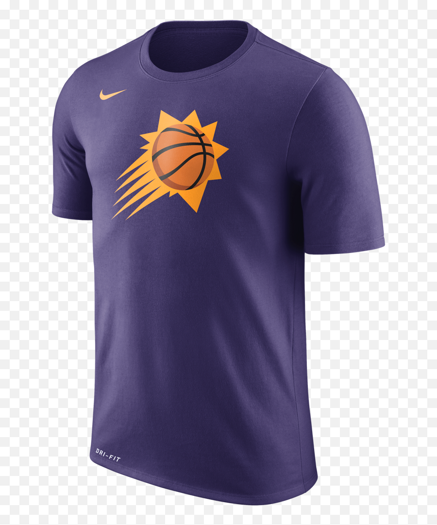 Nba Phoenix Suns Nike Dry Fit Essential Logo Tee - Nike Emoji,Suns Logo Png