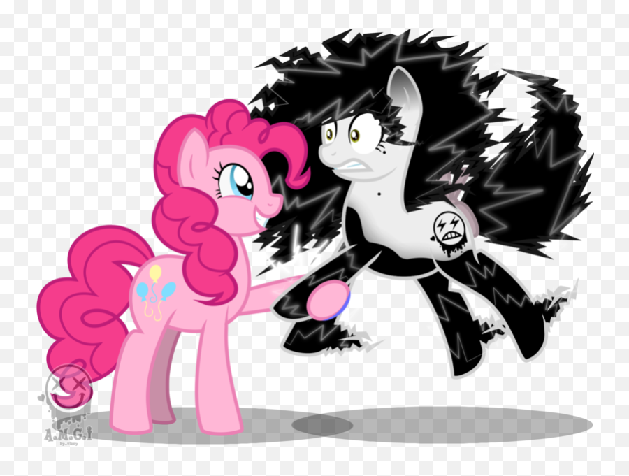 2377333 - Safe Artistamgiwolf Derpibooru Import Pinkie Emoji,Electricity Transparent Background