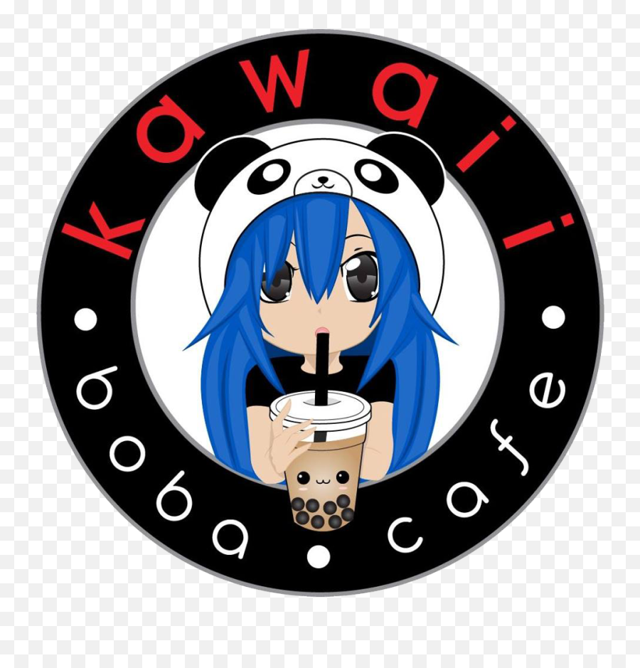 Kawaiiboba Emoji,Bubble Tea Logo