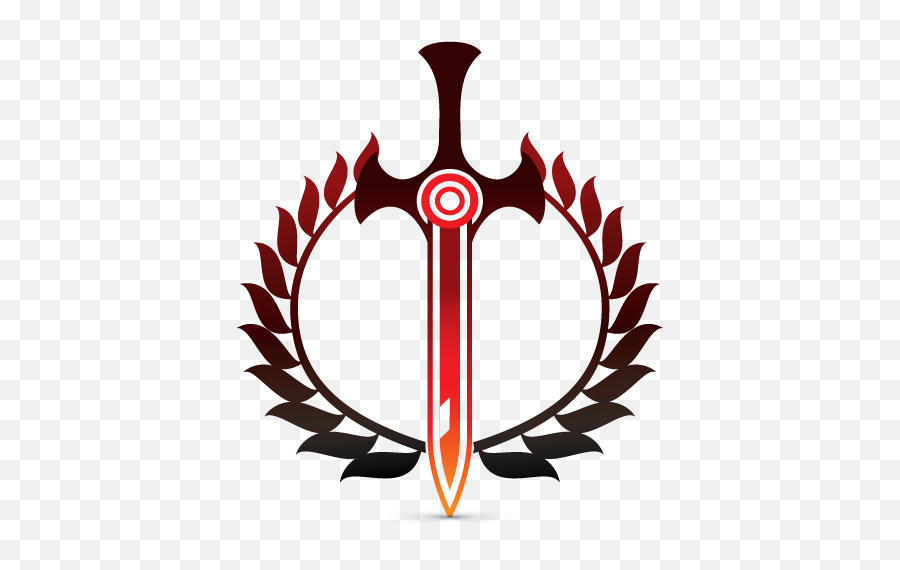 Sword Logo Maker - Heraldic Symbol Laurel Wreath Logos Sword Logo Emoji,Logo Generator