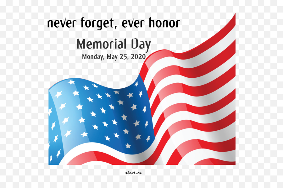 Holidays Flag Of The United States United States Flag For Emoji,Free Memorial Day Clipart