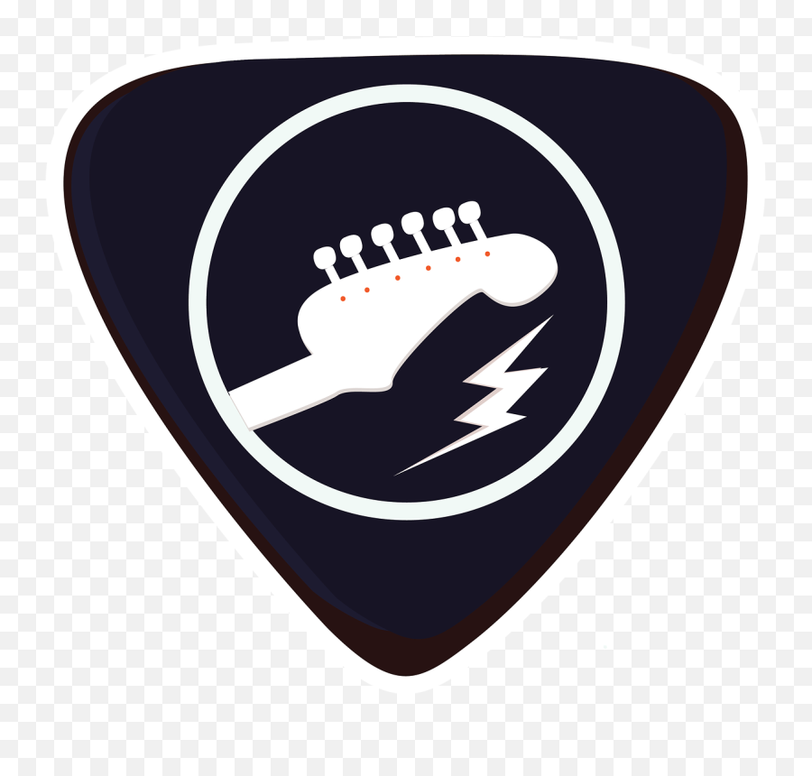 Logo Guitar Image Free Pictures Free - Logo Gitar Akustik Png Emoji,Guitar Logo
