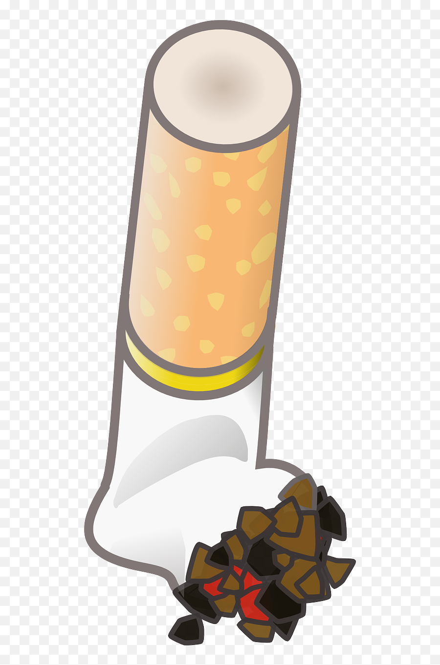 Cigarette Clipart - Cylinder Emoji,Cigarette Clipart