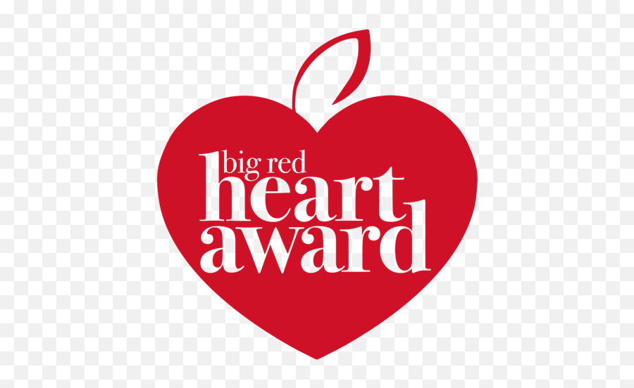 Big Red Heart Award Nomination - Heart Award Emoji,Red Heart Png