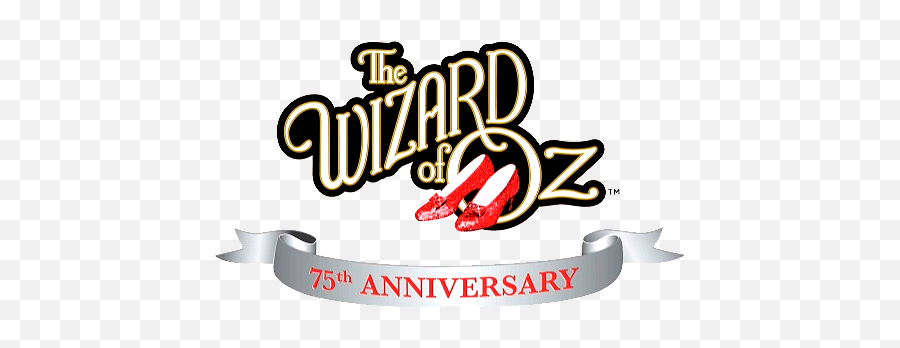 The Wizard Of Oz 75th Anniversary - Language Emoji,Wizard Of Oz Logo