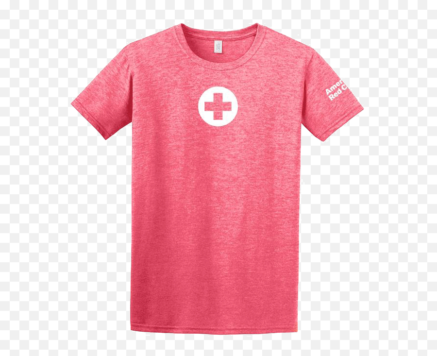 Unisex Cotton T - Red Cross Shirt Emoji,Red Cross Logo