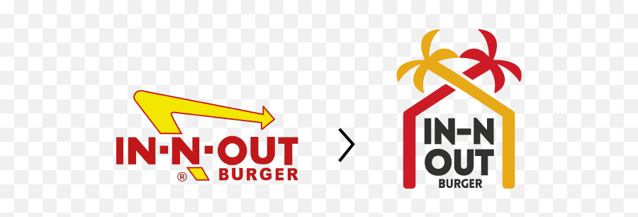 In N Out Redesign On Behance - N Out Emoji,In N Out Logo