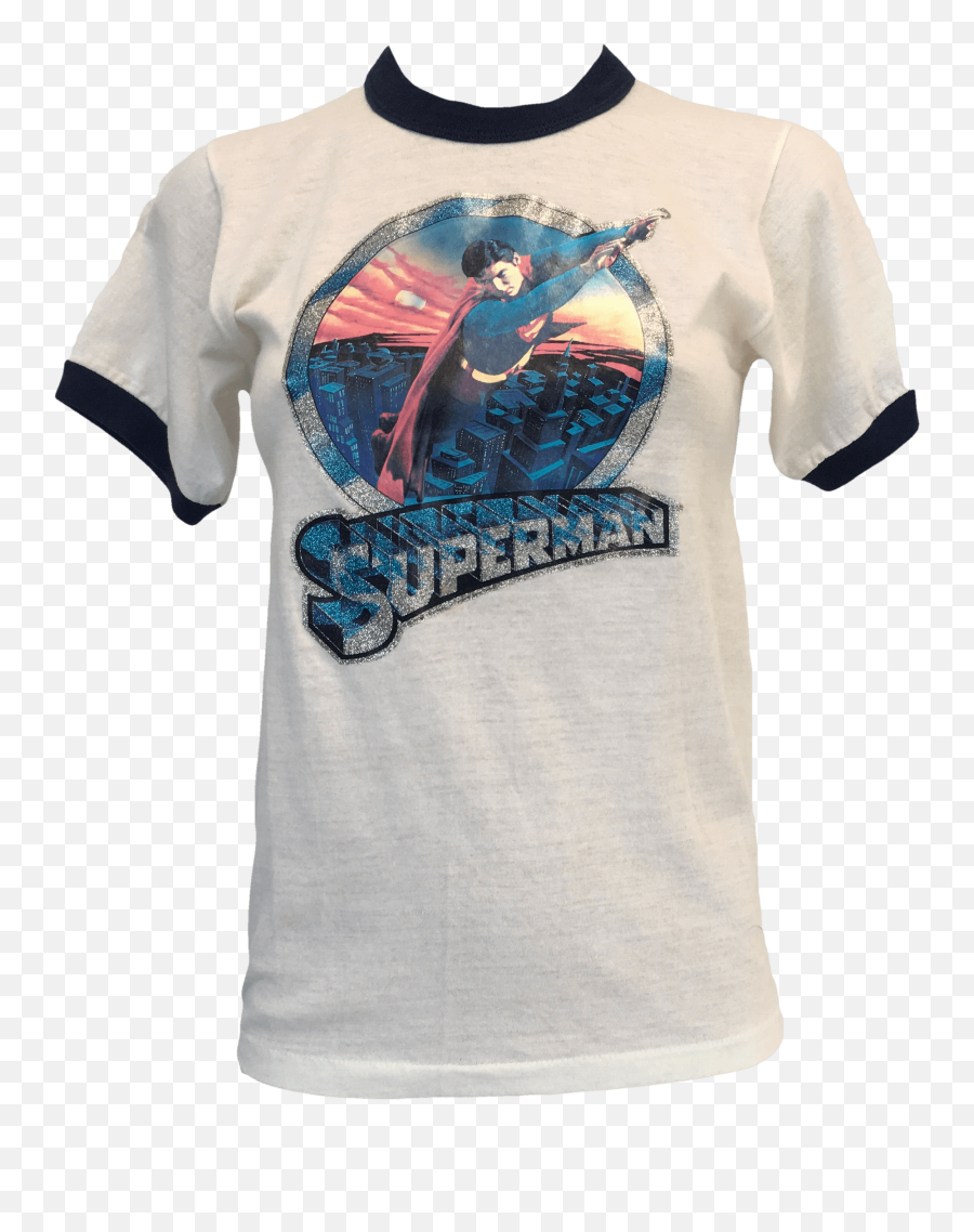 Superman Ringer T - Superhero Emoji,Superman Logo Tshirt