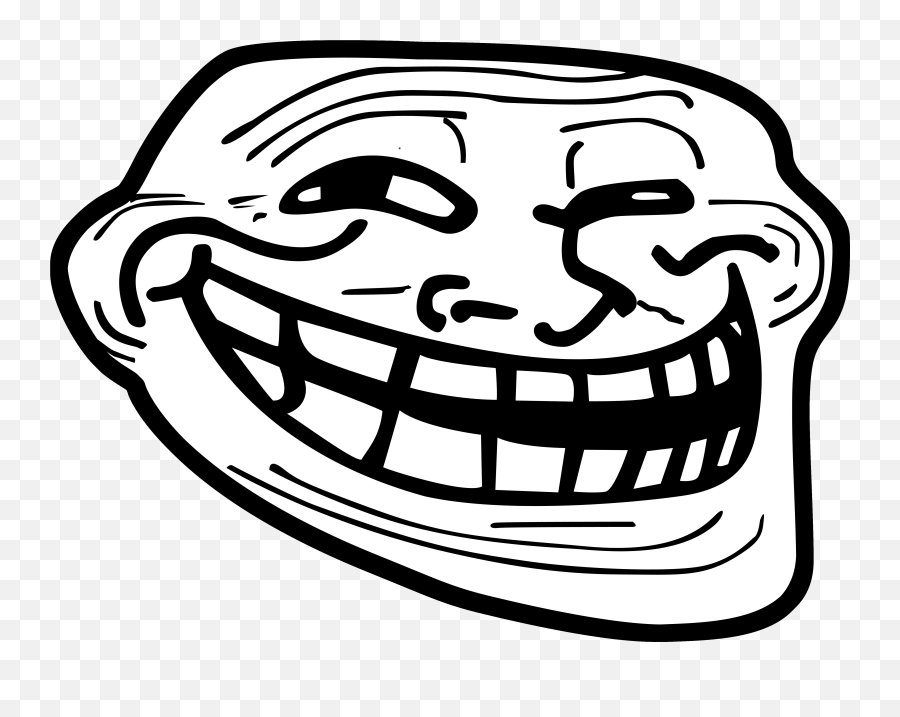 Rage Comic Internet Troll Clip Art - Troll Face Emoji,Troll Face Png