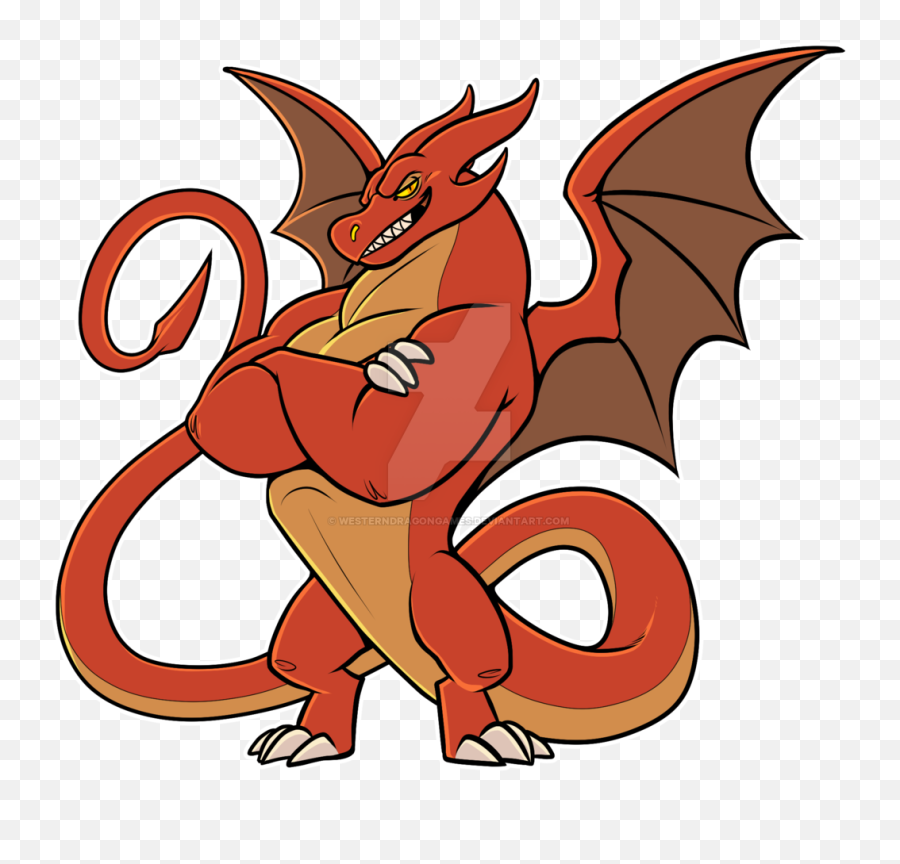 Jacobi The By Westerndragongames - Red Dragon Clipart Full Emoji,Dragon Clipart Png