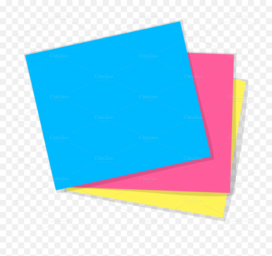 Post - It Note Tracing Paper Sticky Notes Png Download Transparent Colored Paper Clipart Emoji,Sticky Note Png