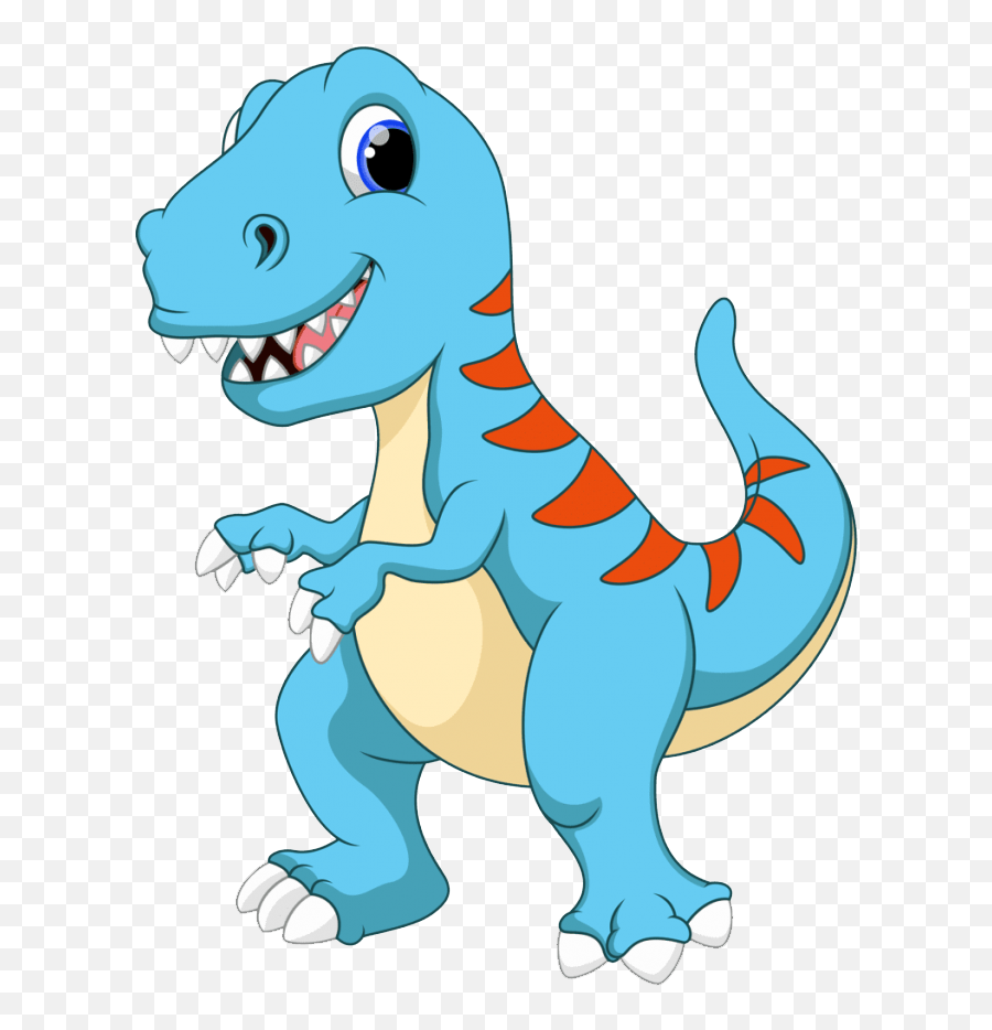 Friendly Clipart T Rex Friendly T Rex - Cartoon Dinosaur Clipart Emoji,T Rex Clipart