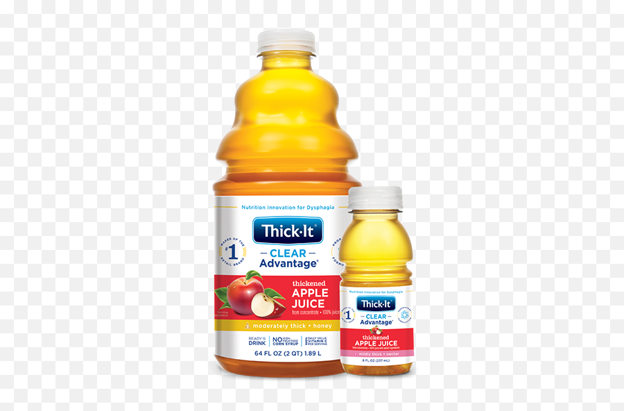 Clear Advantage Thickened Apple Juice Thick - It Emoji,Apple Transparent