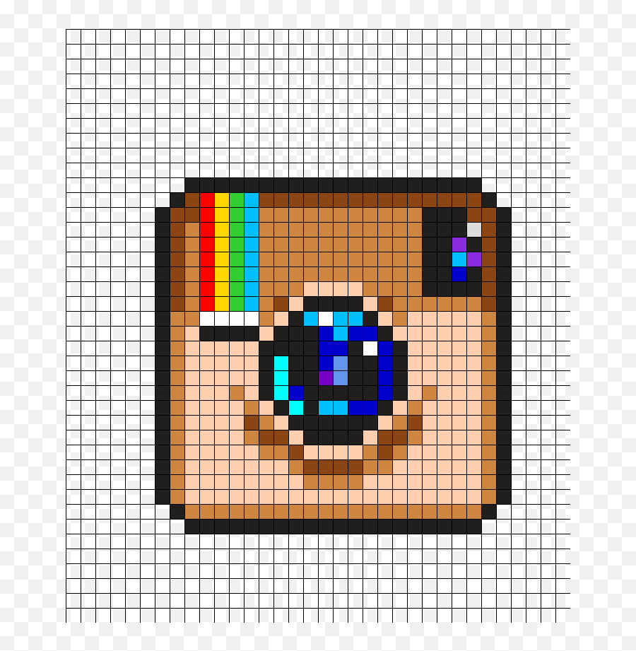 Pixel Art - Instagram Logo Pixel Art Grid Emoji,Logo De Instagram