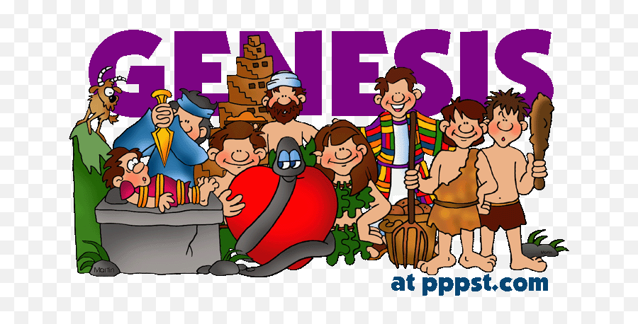 Free Powerpoint Presentations About Book Of Genesis For Kids - Genesis Ppt Emoji,Bible Study Clipart
