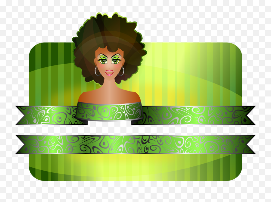 Free Clip Art Girl - Clip Art Emoji,Afro Clipart