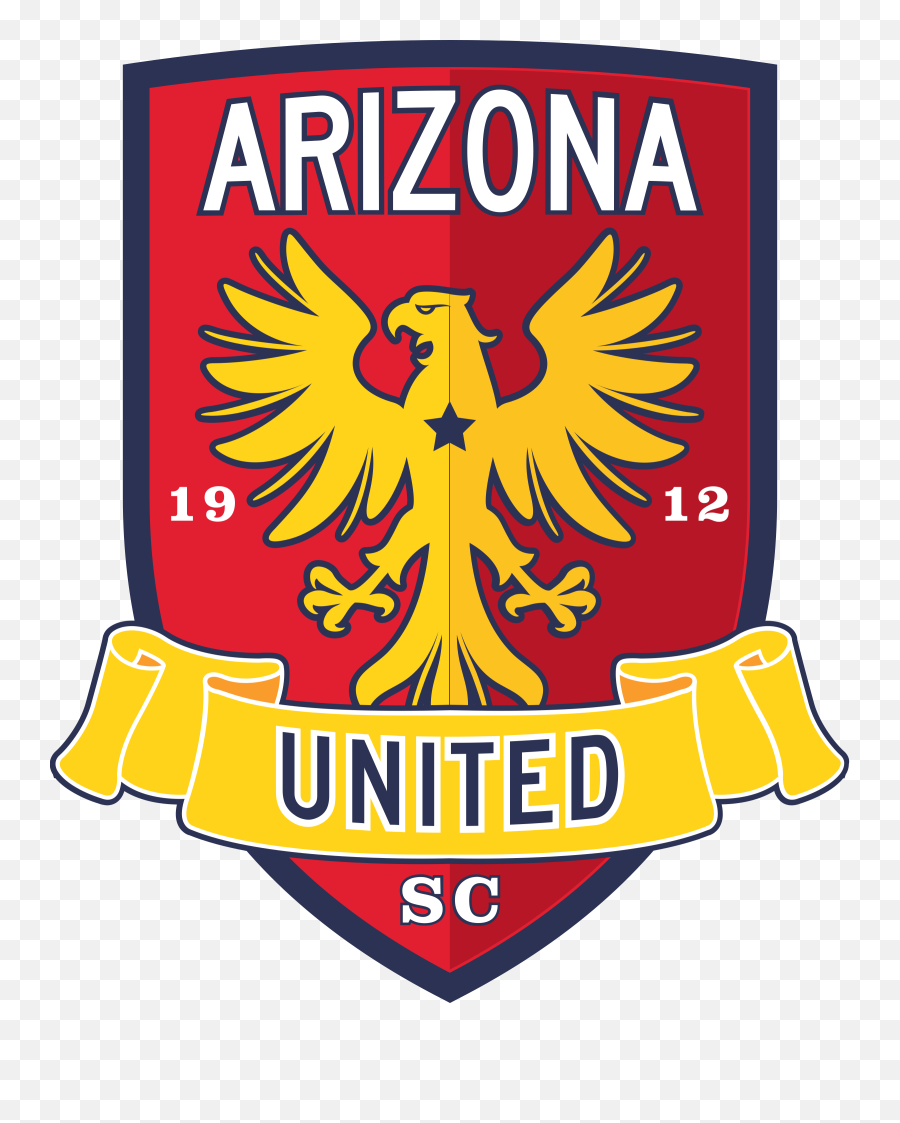 Red And Yellow Soccer Logo - Logodix Arizona United Logo Emoji,Soccer Team Logos