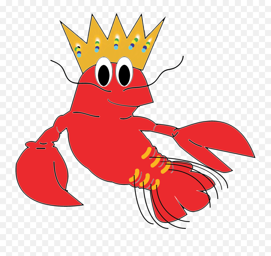 King Crawfish - Language Emoji,Crawfish Clipart