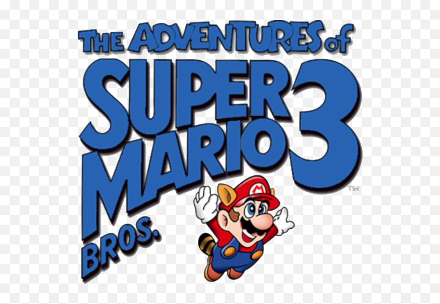Super Mario Bros Png Clipart Png Mart - Adventures Of Super Mario Bros 3 Logo Emoji,Mario Bros Png