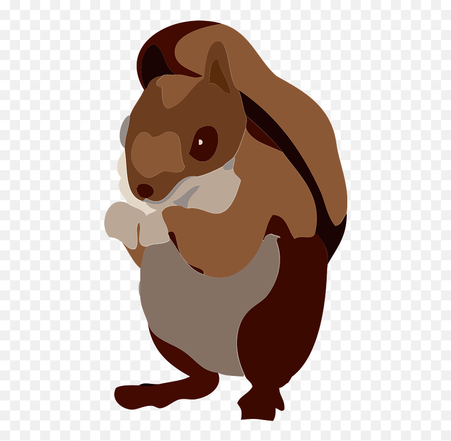 Squirrel Clipart Free Download Transparent Png Creazilla - Animal Figure Emoji,Squirrel Clipart