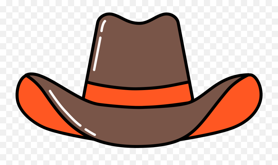 Cowboy Hat Clipart - Chapeau De Cowboy Clipart Emoji,Cowboy Hat Clipart