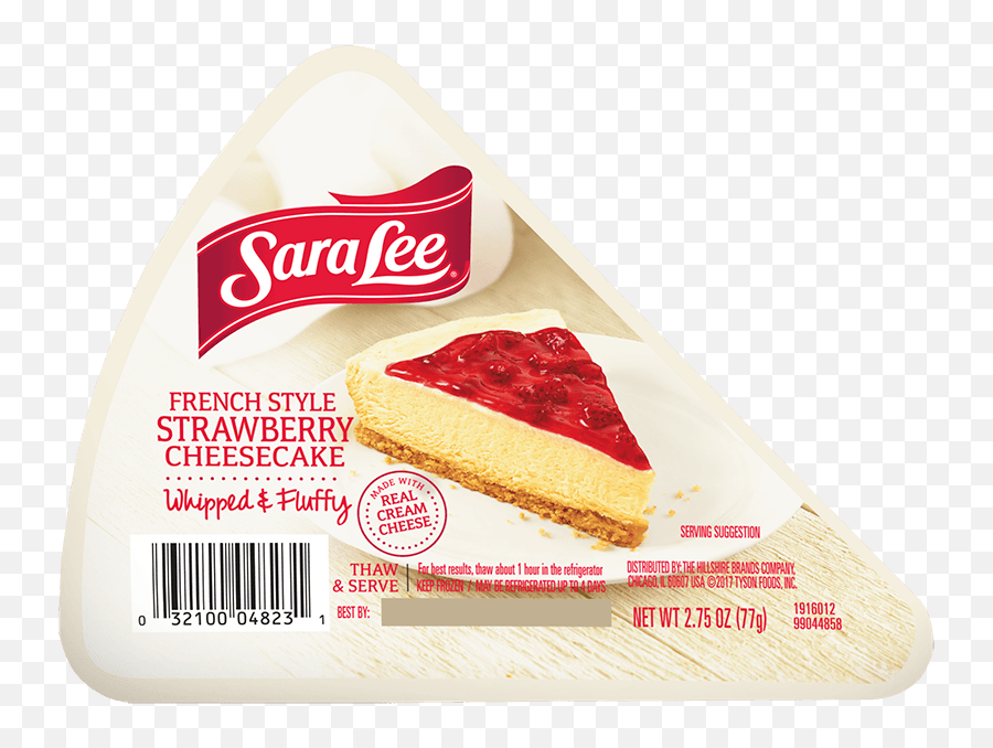 French Style Strawberry Cheesecake - Sara Lee French Style Cheesecake Slice Emoji,Cheesecake Png