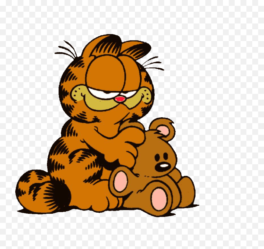 Garfield And Pet Transparent Png - Garfield Hd Emoji,Garfield Transparent